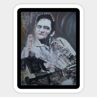 Johnny Cash Sticker